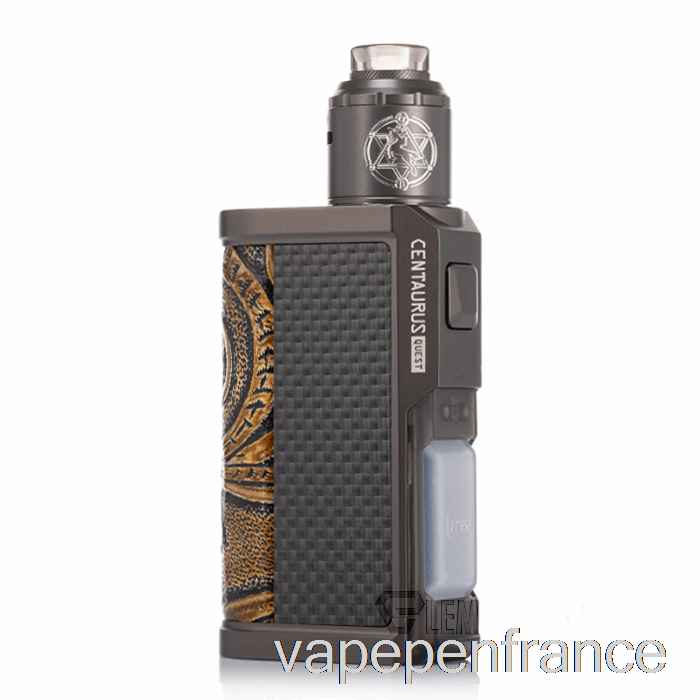 Perdu Vape Centaurus Quête 100w Squonk Kit Gunmetal / Ukiran Vape Stylo